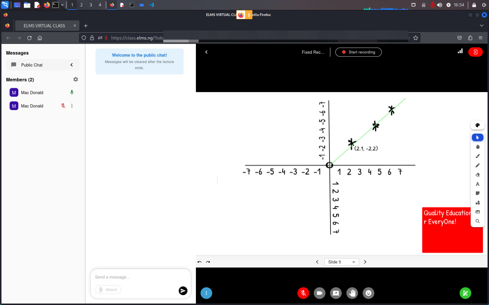 Instructor View